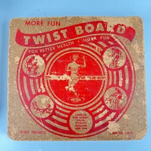 Lou-Bee Products Twist Board Vintage Exercise Equipment
